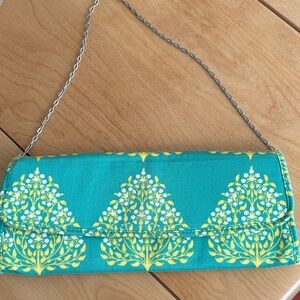 Amy Butler Clutch with Gold Link Chain Strap